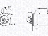 Electromotor FIAT STILO 192 MAGNETI MARELLI 063280060010