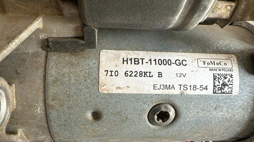 Electromotor FORD Ecosport Mk2 1.5 TDCi EcoBlue 4x4 125 cod: H1BT11000GC