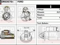 Electromotor FORD ESCORT '95 caroserie (AVL) (1995 - 2016) MTR MT6302