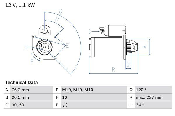 Electromotor # Ford Fiesta 1.6 mk iv [ja; jb] 16v 