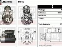 Electromotor FORD FIESTA III GFJ DELCOREMY DRS3196