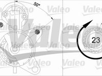 Electromotor FORD KA RB VALEO 455894