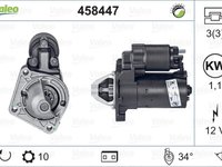 Electromotor FORD KA RB VALEO 458447