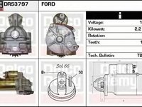 Electromotor FORD MONDEO III B5Y DELCOREMY DRS3797