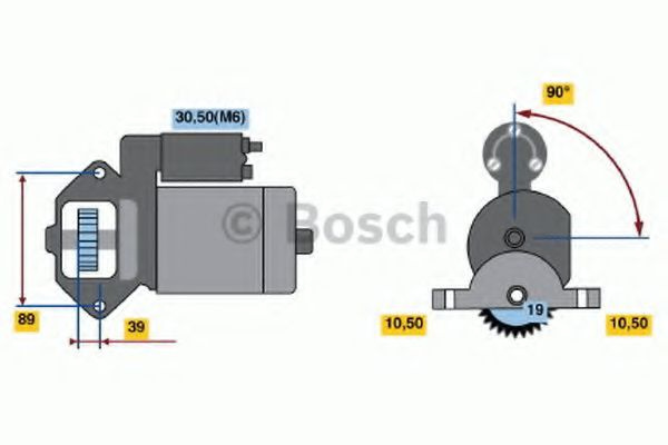 Electromotor FORD TRANSIT platou / sasiu (FM_ _, F