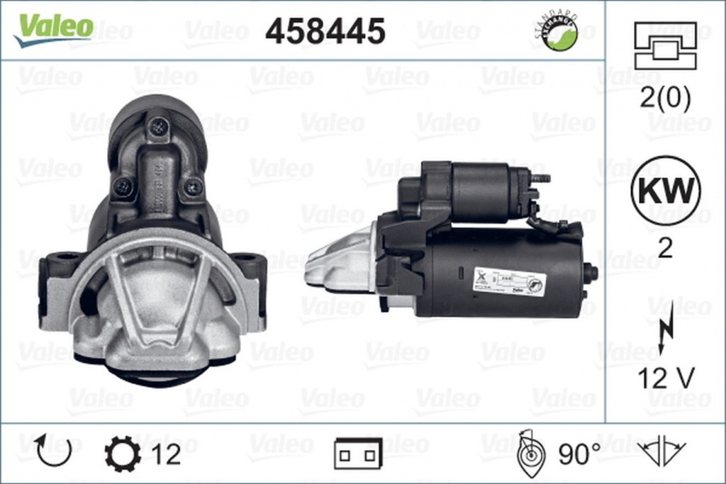 Electromotor FORD TRANSIT platou sasiu VALEO 458445