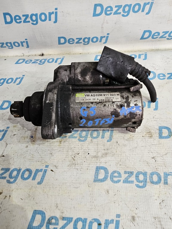 Electromotor Golf 5 AXX 2.0 Tfsi Cod 02m911023m