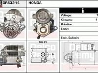 Electromotor HONDA ACCORD V cupe CD DELCOREMY DRS3214