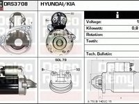 Electromotor HYUNDAI ATOS PRIME MX DELCOREMY DRS3708