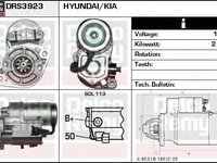 Electromotor HYUNDAI GRANDEUR TG DELCOREMY DRS3923