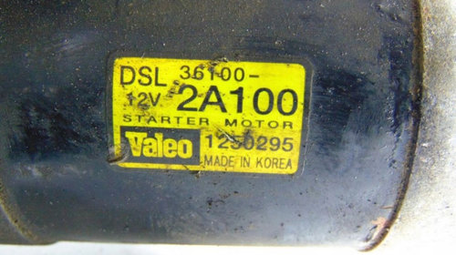 Electromotor Hyundai I20 I30 1.4 crdi 1.5 crdi 1.6 crdi 36100-2A100 Electromotor Valeo