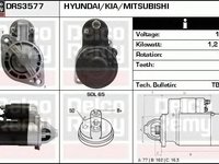 Electromotor HYUNDAI MATRIX FC DELCOREMY DRS3577