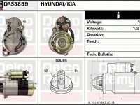 Electromotor HYUNDAI TERRACAN HP DELCOREMY DRS3889