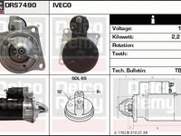 Electromotor IVECO DAILY II caroserie inchisa combi DELCOREMY DRS7490