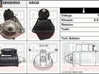 Electromotor IVECO DAILY III platou sasiu DELCOREMY DRS8950