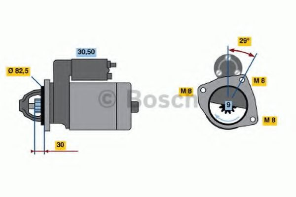 Electromotor IVECO DAILY IV platou / sasiu (2006 -