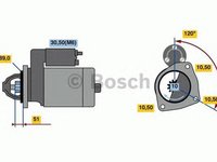 Electromotor IVECO EuroCargo BOSCH 0986022400