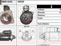 Electromotor IVECO EuroCargo DELCO REMY DRS1330