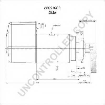 Electromotor # Iveco Eurotech Mp 400 e 3