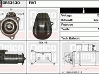 Electromotor IVECO EuroTech MP DELCO REMY DRS3430