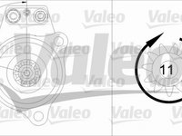 Electromotor IVECO EuroTech MP VALEO 455523