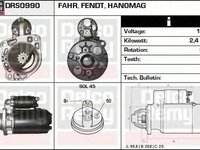 Electromotor IVECO MK DELCO REMY DRS0990