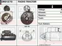 Electromotor IVECO MK DELCO REMY DRS1270