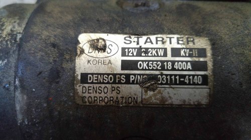 Electromotor kia carnival 2.9 crdi ok55218400a