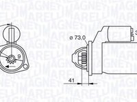 Electromotor LAND ROVER DEFENDER Cabrio LD MAGNETI MARELLI 063226801010