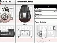 Electromotor MAN TGA DELCO REMY DRS3730