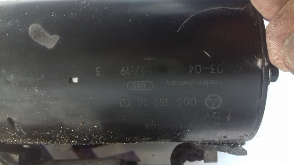 Electromotor Mercede A-class 1.7CDI 2001