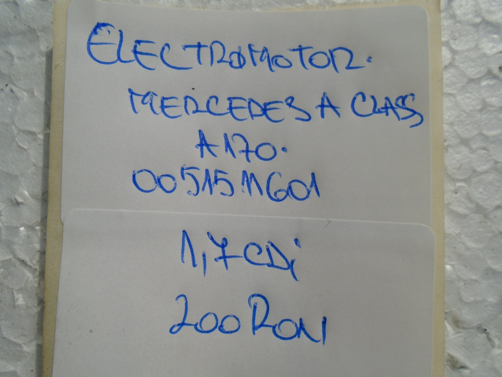 Electromotor mercedes a- class a170 1.7c