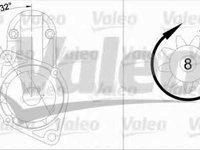 Electromotor MERCEDES-BENZ A-CLASS W168 VALEO 458165