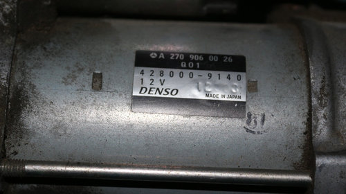 Electromotor MERCEDES-BENZ A-CLASS W176 DENSO DSN1206 a2709060026