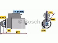 Electromotor MERCEDES-BENZ G-CLASS W461 BOSCH 0001218160