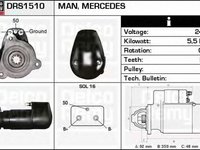 Electromotor MERCEDES-BENZ O 307 DELCO REMY DRS1510
