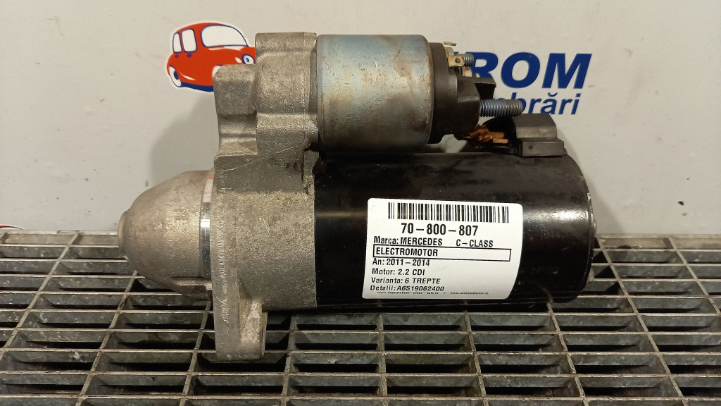 ELECTROMOTOR MERCEDES C-CLASS C-CLASS 2.2 CDI - (2011 2014)