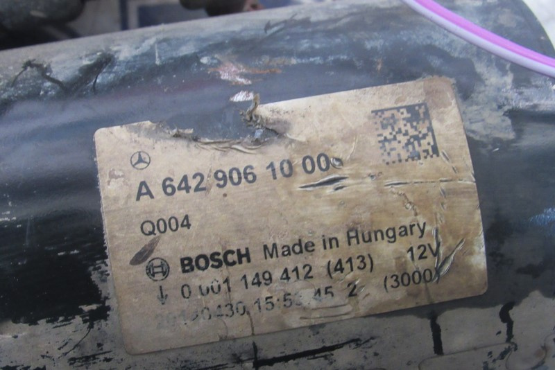 ELECTROMOTOR MERCEDES ML W166 3.0CDI - COD A6429061000 - AN 2012