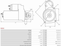 Electromotor MINI Countryman I (R60) Crossover, 08.2010 - 10.2016 AS-PL S0322