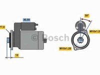 Electromotor MITSUBISHI Canter BOSCH 0 986 022 700