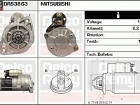 Electromotor MITSUBISHI Canter DELCO REMY DRS3863N