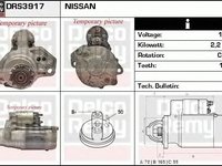 Electromotor NISSAN ALMERA TINO V10 DELCOREMY DRS3917