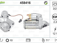 Electromotor NISSAN NAVARA platou sasiu D40 VALEO 458416 PieseDeTop