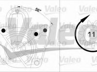 Electromotor NISSAN PRIMERA (P12) (2002 - 2016) VALEO 455971