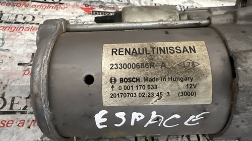 Electromotor Nissan Qashqai II (J11) 1.6 dCi 131 cai cod: 233000686R