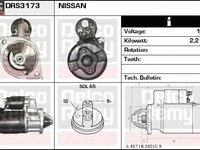 Electromotor NISSAN SERENA C23M DELCOREMY DRS3173