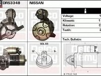 Electromotor NISSAN SERENA C23M DELCOREMY DRS3348