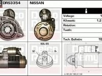 Electromotor NISSAN SERENA C23M DELCOREMY DRS3354