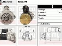 Electromotor NISSAN TRADE platou sasiu DELCOREMY DRS3856