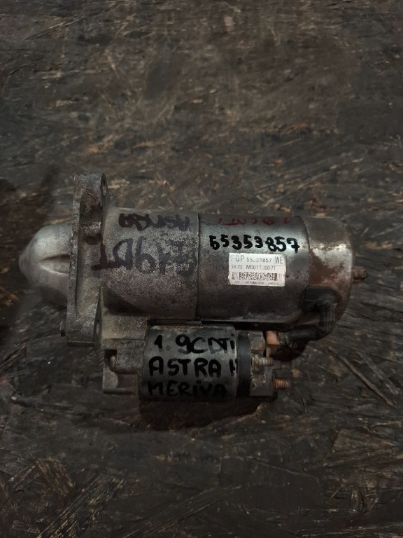 Electromotor Opel 1.9CDTI 55353857 Astra Meriva Zafira - imagine 1